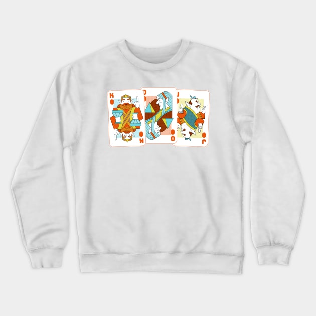 The King's Court Crewneck Sweatshirt by Smeallie